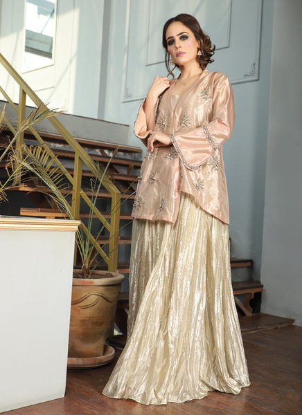 Tea pink wrap